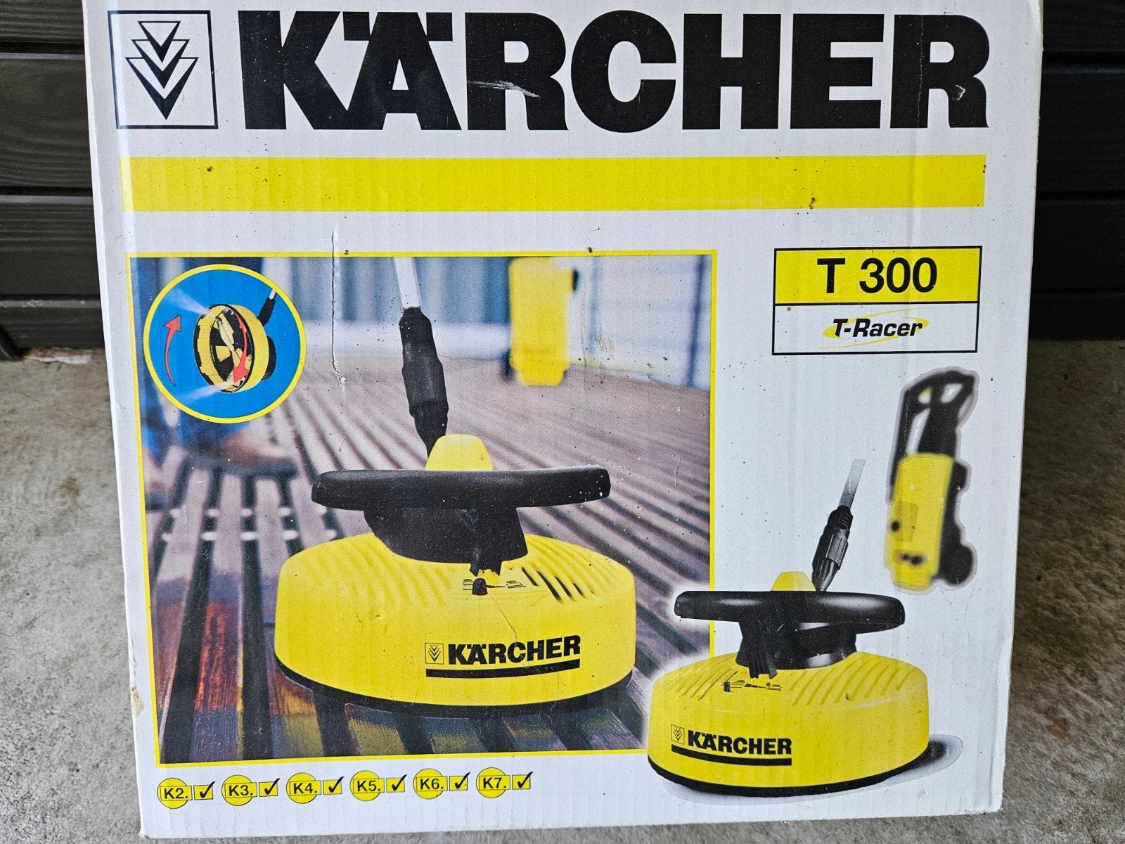 Karcher T300 racer, Ophalen, Nieuw, Karcher terras reiniger