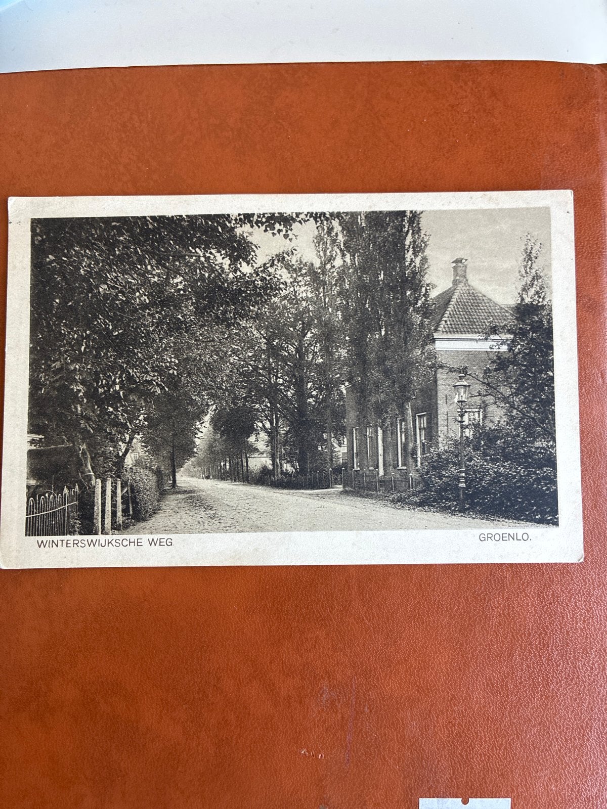 Oude Ansichtkaart Groenlo - Winterswijksche Weg, Ophalen of Verzenden, 1920 tot 1940, Gelopen, Gelderland