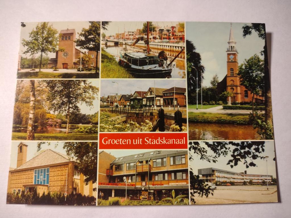 Stadskanaal, Verzamelen, Ansichtkaarten | Nederland, Ophalen of Verzenden, 1940 tot 1960, Gelderland