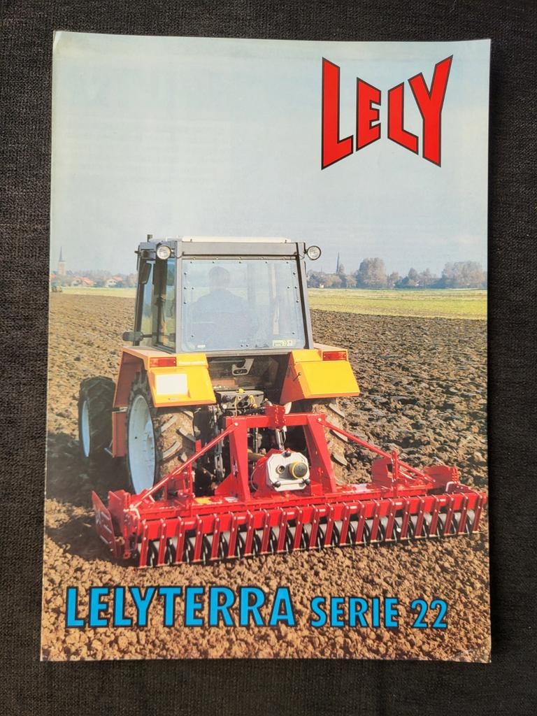 tractor folder LELY LELYTERRA serie 22, Ophalen of Verzenden, Zo goed als nieuw
