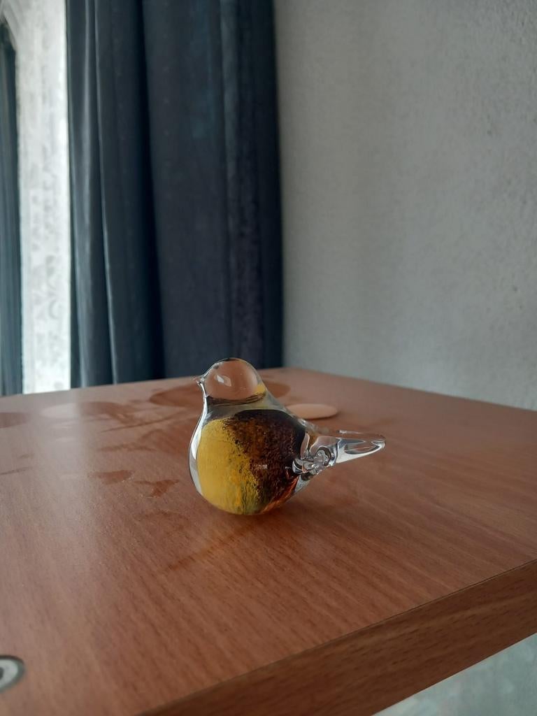 Vintage Fenicisch Art Glass Vogel, Ophalen