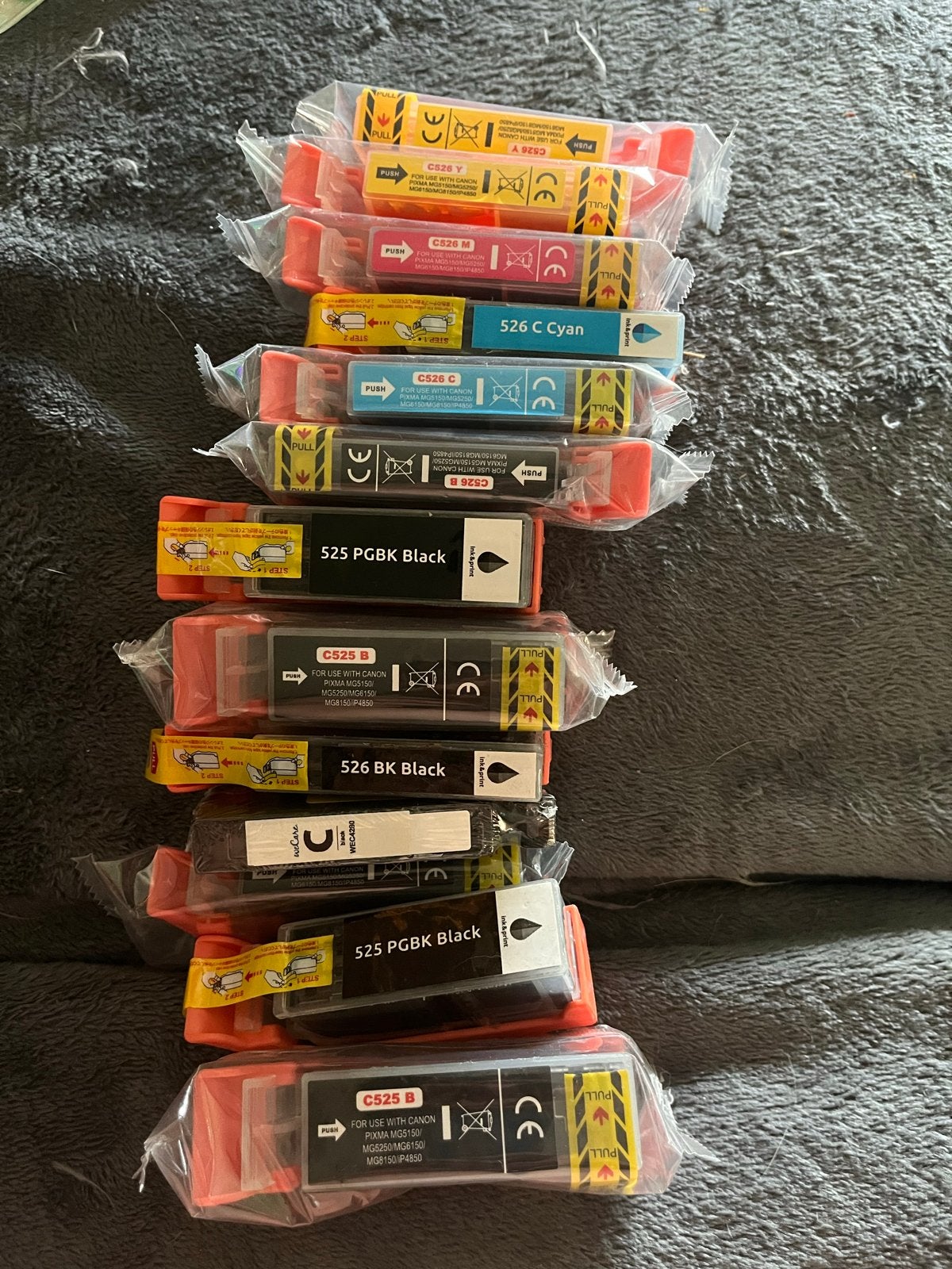 Canon inktpatronen (diverse kleuren en types), Ophalen, Nieuw, Overige typen