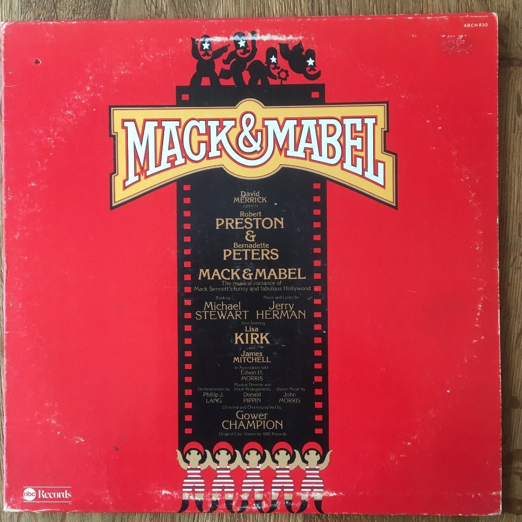 Mack Mabel musical Jerry Herman Robert Preston Lisa Kirk OST, LP, Gebruikt, Musical, Ophalen of Verzenden