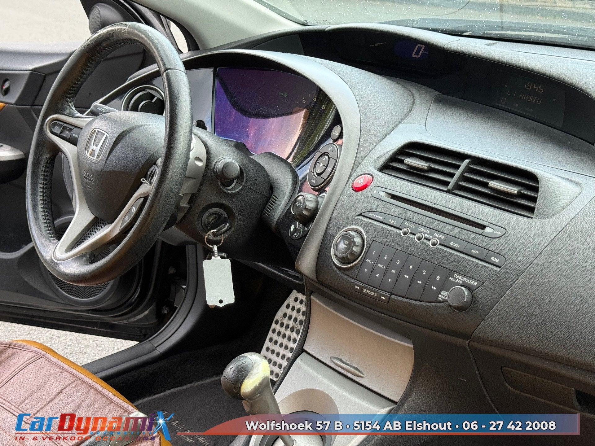Honda Civic 1.8 Sport | Leder | Recent Onderhoud | Sportief, Auto's, Honda, Voorwielaandrijving, 15 km/l, Gebruikt, 4 cilinders