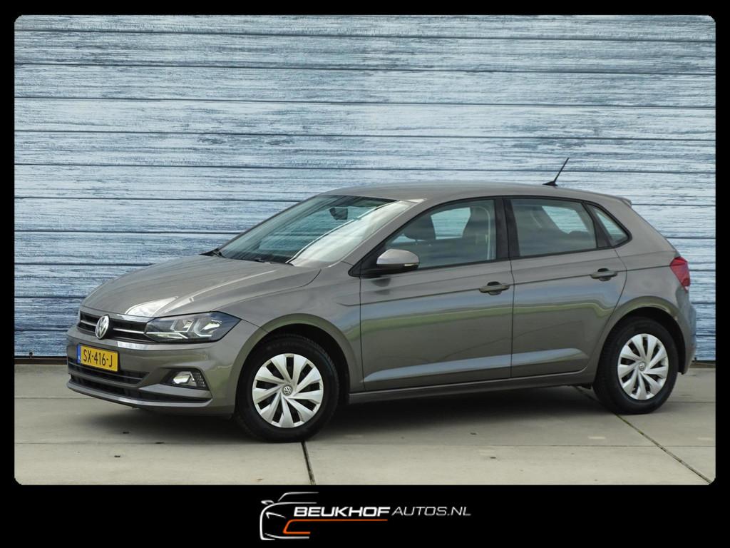 Volkswagen Polo 1.0 TSI CarPlay Cruise Control Airco Navi, Voorwielaandrijving, Stof, 23 km/l, Origineel Nederlands