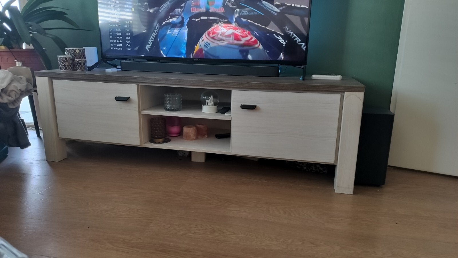 tv kast lynn, Ophalen, Gebruikt, 150 tot 200 cm, Minder dan 100 cm