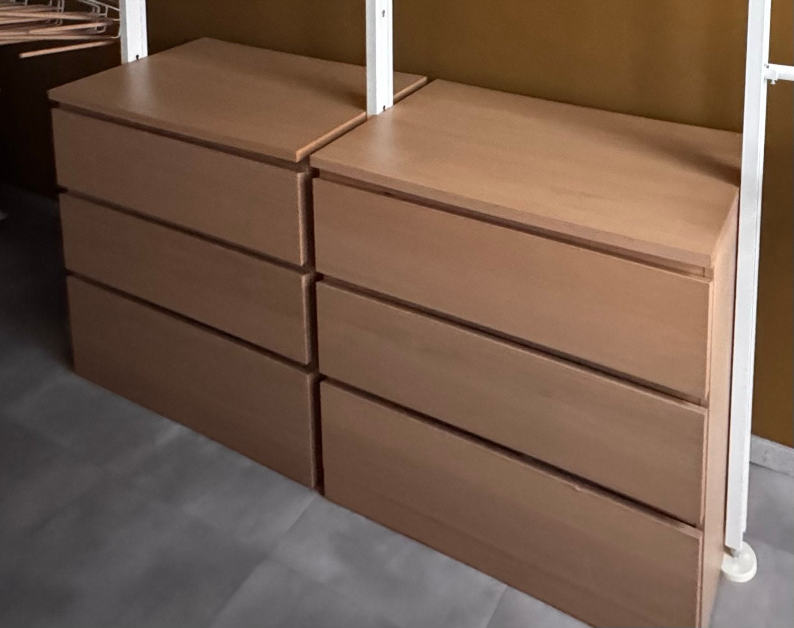 2x IKEA MALM kasten - Zo goed als nieuw, Ophalen, Zo goed als nieuw, 3 of 4 laden, 25 tot 50 cm