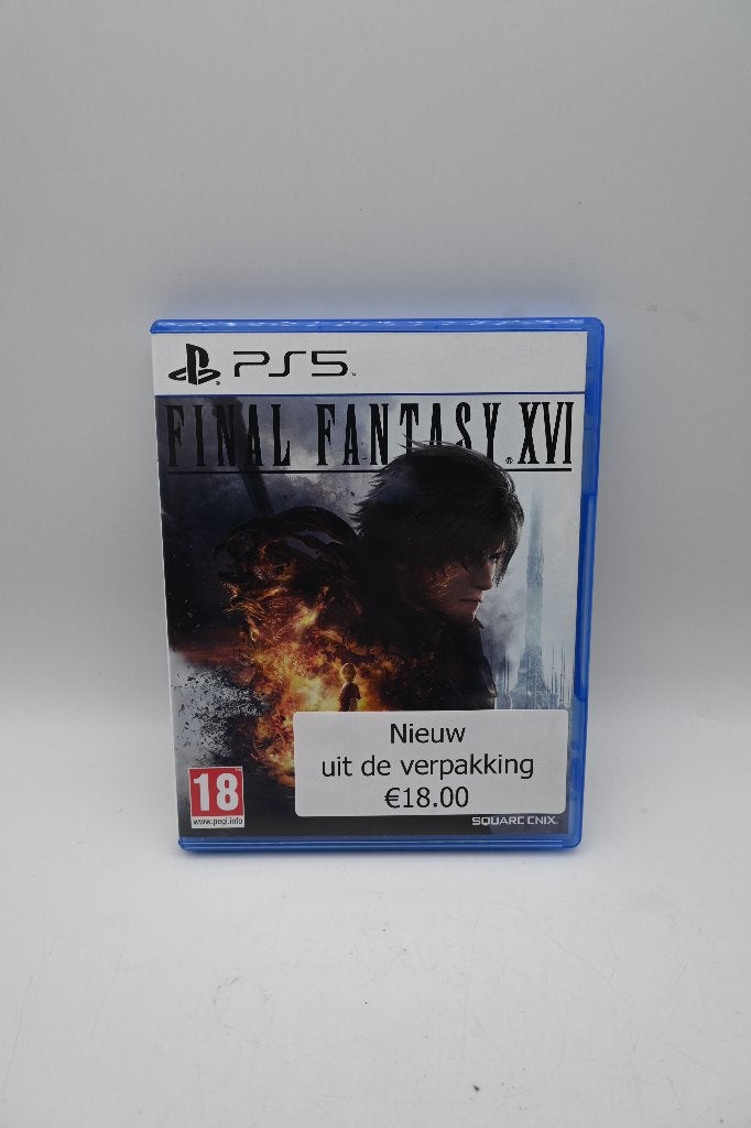 Final Fantasy XVI PS5 - Nieuw uit de verpakking, Vanaf 18 jaar, Onbekend, Ophalen of Verzenden, Zo goed als nieuw