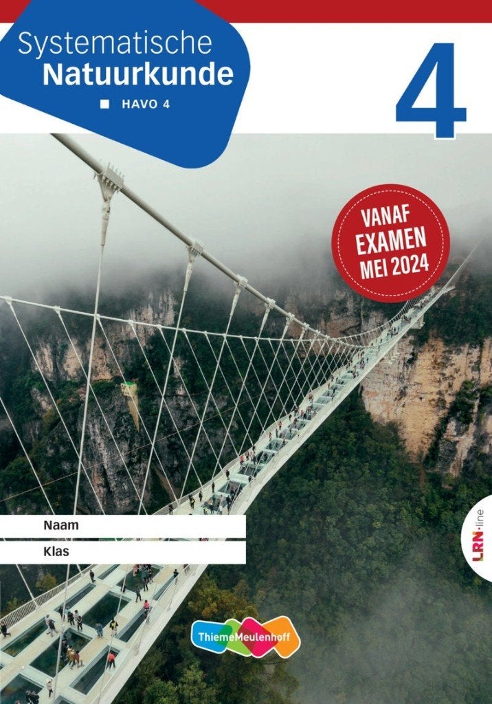 Systematisch natuurkunde havo 4 thiememeulenhoff, Natuurkunde, Ophalen of Verzenden, HAVO, Nieuw
