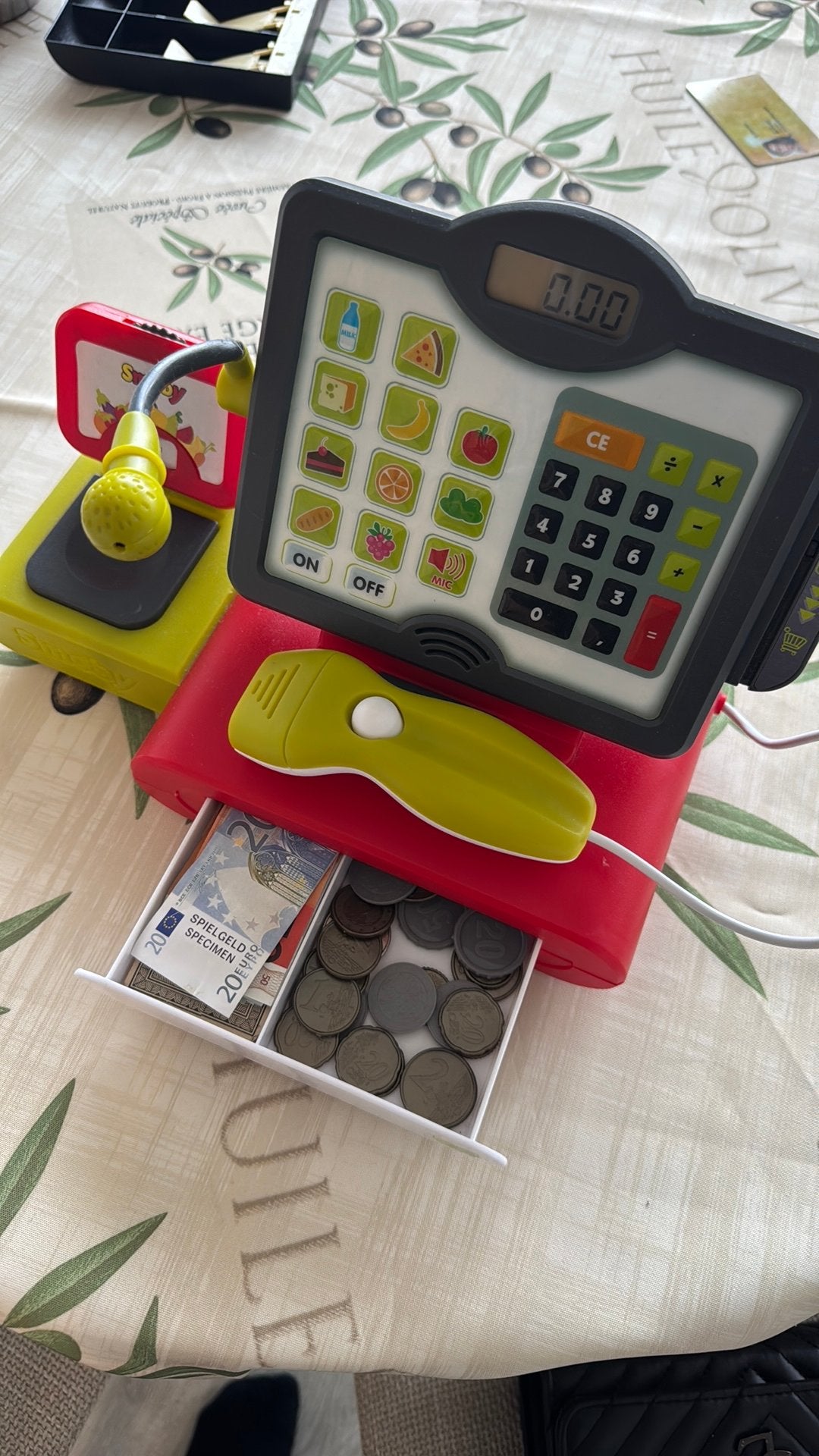 Speelkeuken met kassa geluid, Ophalen, Zo goed als nieuw