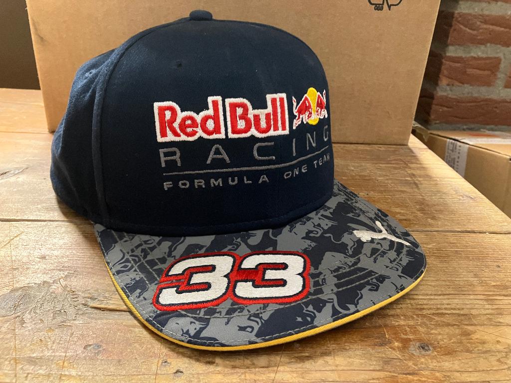 ✅ Max Verstappen 2016 Pet Cap Red Bull Racing Snapback Nieuw, Verzamelen, Ophalen of Verzenden, Zo goed als nieuw, Formule 1