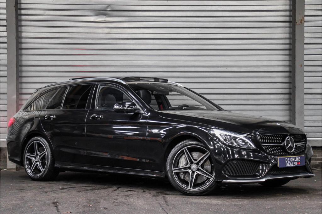 Mercedes-Benz C-Klasse Estate 450 AMG 368PK |Pano|Memory|Sto, Auto's, Mercedes-Benz, Euro 6, 368 pk, Vierwielaandrijving, Automatische klimaatregeling