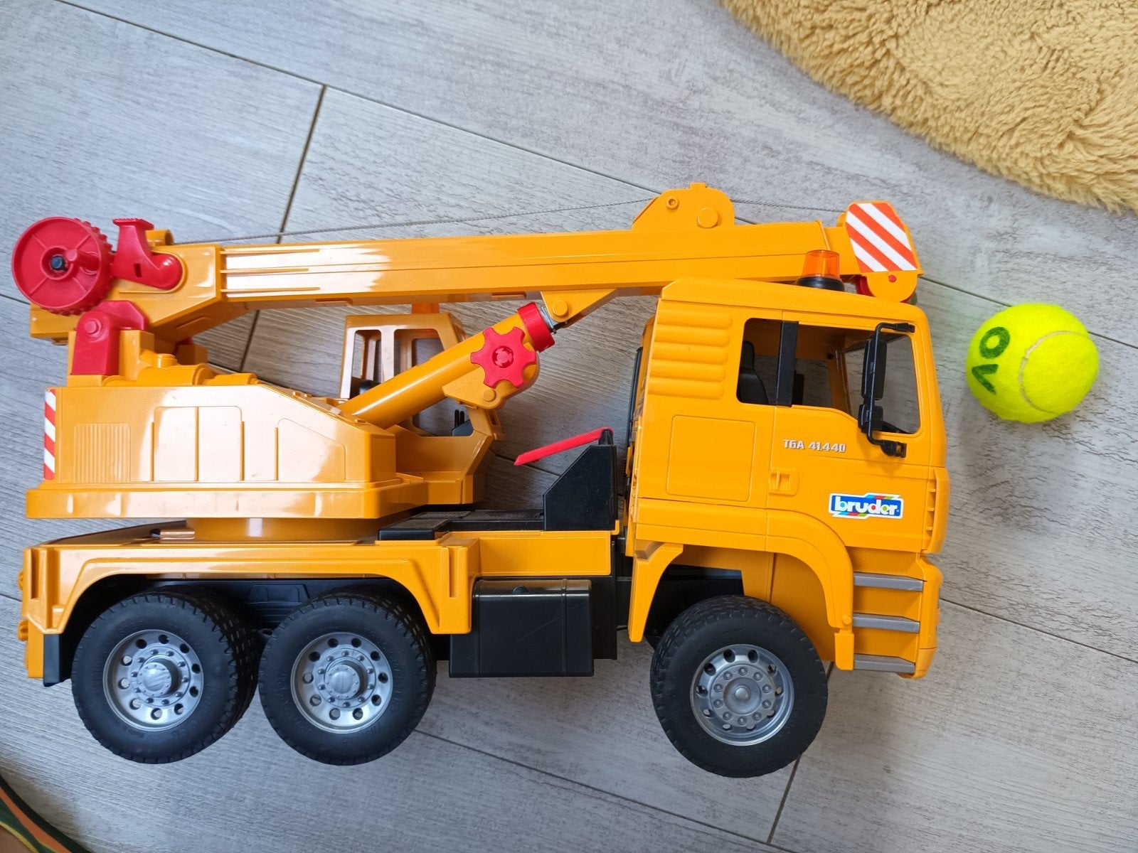 Bruder combideal: Kraanwagen en vuilniswagen, Ophalen, Zo goed als nieuw