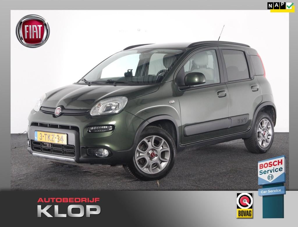 Fiat Panda 0.9 TwinAir 4x4 Climbing, Auto's, Fiat, Bedrijf, Te koop, Panda, ABS, Airbags, Airconditioning, Bluetooth, Centrale vergrendeling
