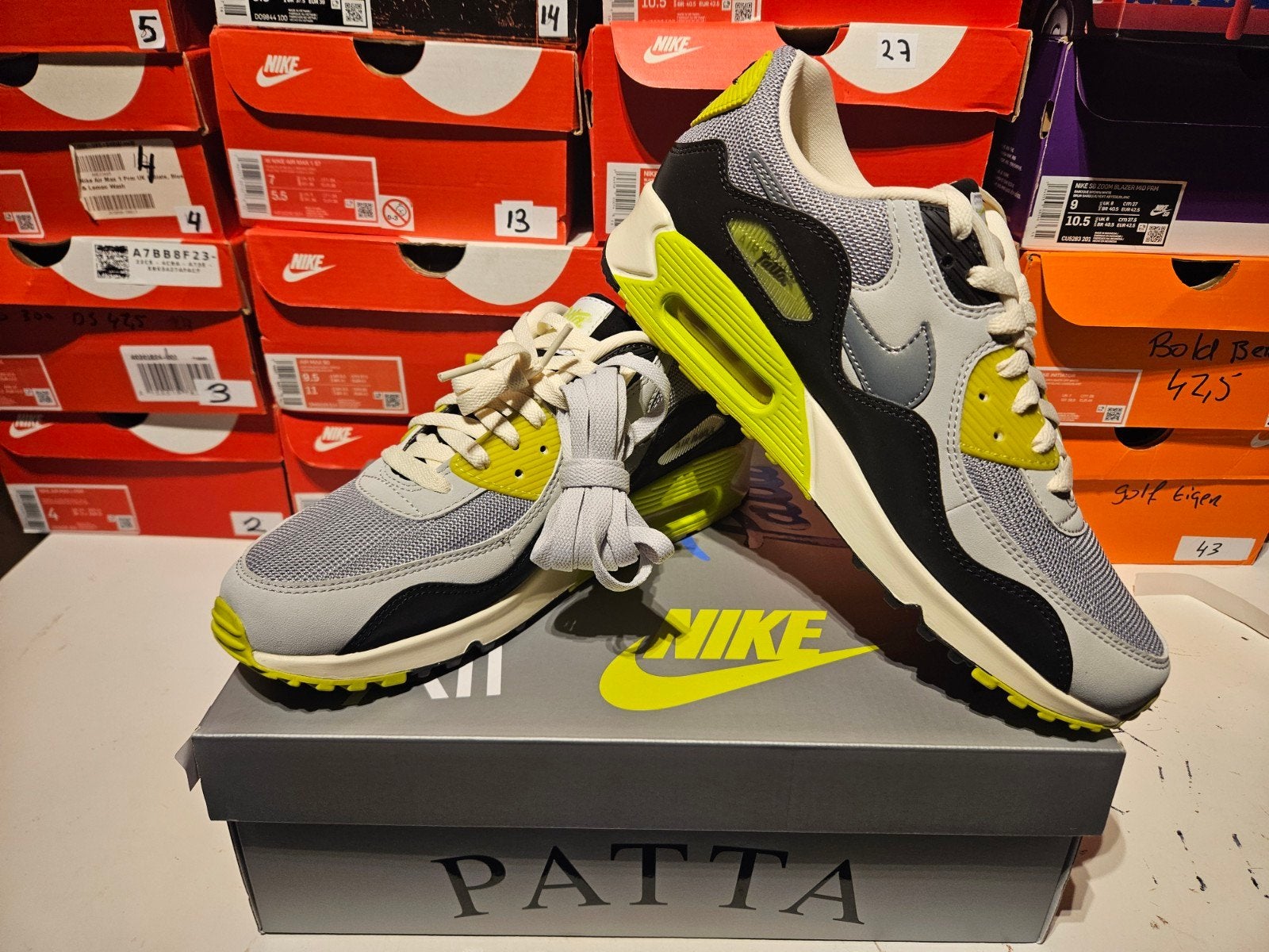 nike air max 90 patta waves cyber ds 43, Nike air max, Overige kleuren, Nieuw, Ophalen of Verzenden