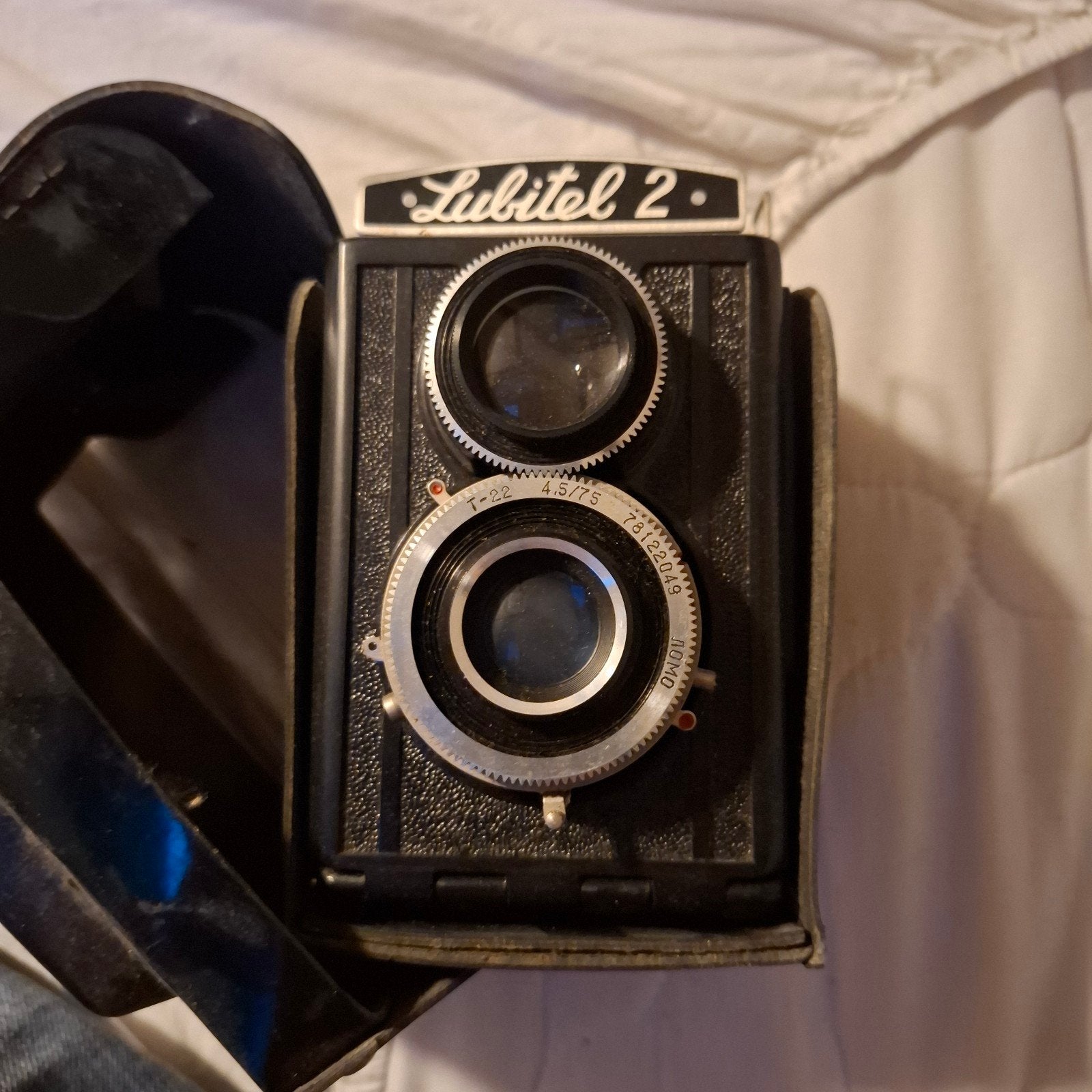 Vintage Lubitel 2 Camera - Klassieke Middenformaat Camera, Audio, Tv en Foto, Fotocamera's Analoog, Ophalen of Verzenden