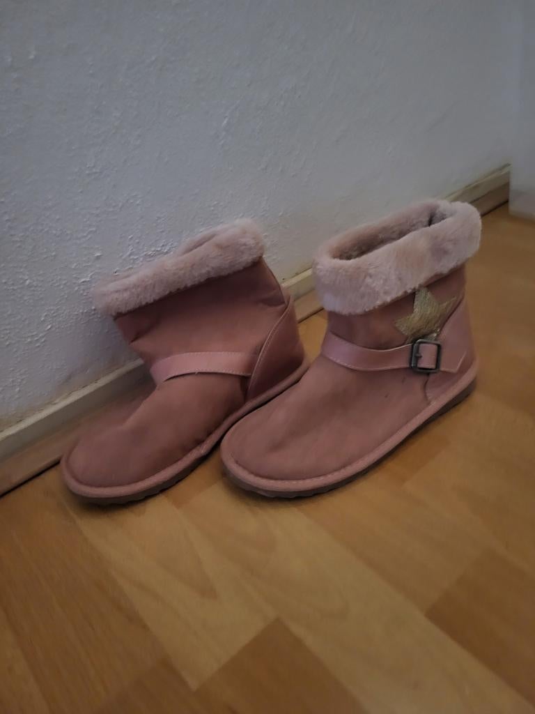 Roze laarzen maat 34 voor meisjes, Ophalen of Verzenden, Gebruikt, Meisje, Laarzen