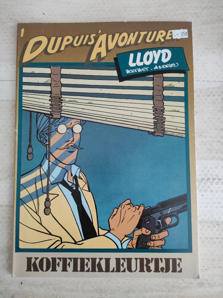 LLOYD (KOFFIEKLEURTJE) (jfb-1€), Boeken, Eén stripboek, Ophalen of Verzenden, Gelezen