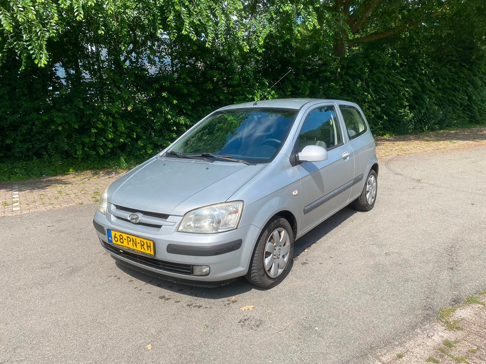 Hyundai Getz 1.3 3DRS 2004 Grijs, Auto's, Hyundai, Particulier, Getz, Benzine, B, Hatchback, Handgeschakeld, Origineel Nederlands