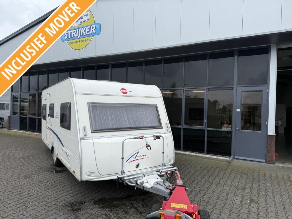 Bürstner Averso 500 TL 2 Aparte bedden 205cm Rondzi, Fietsenrek, Bedrijf, Bürstner, 5 tot 6 meter