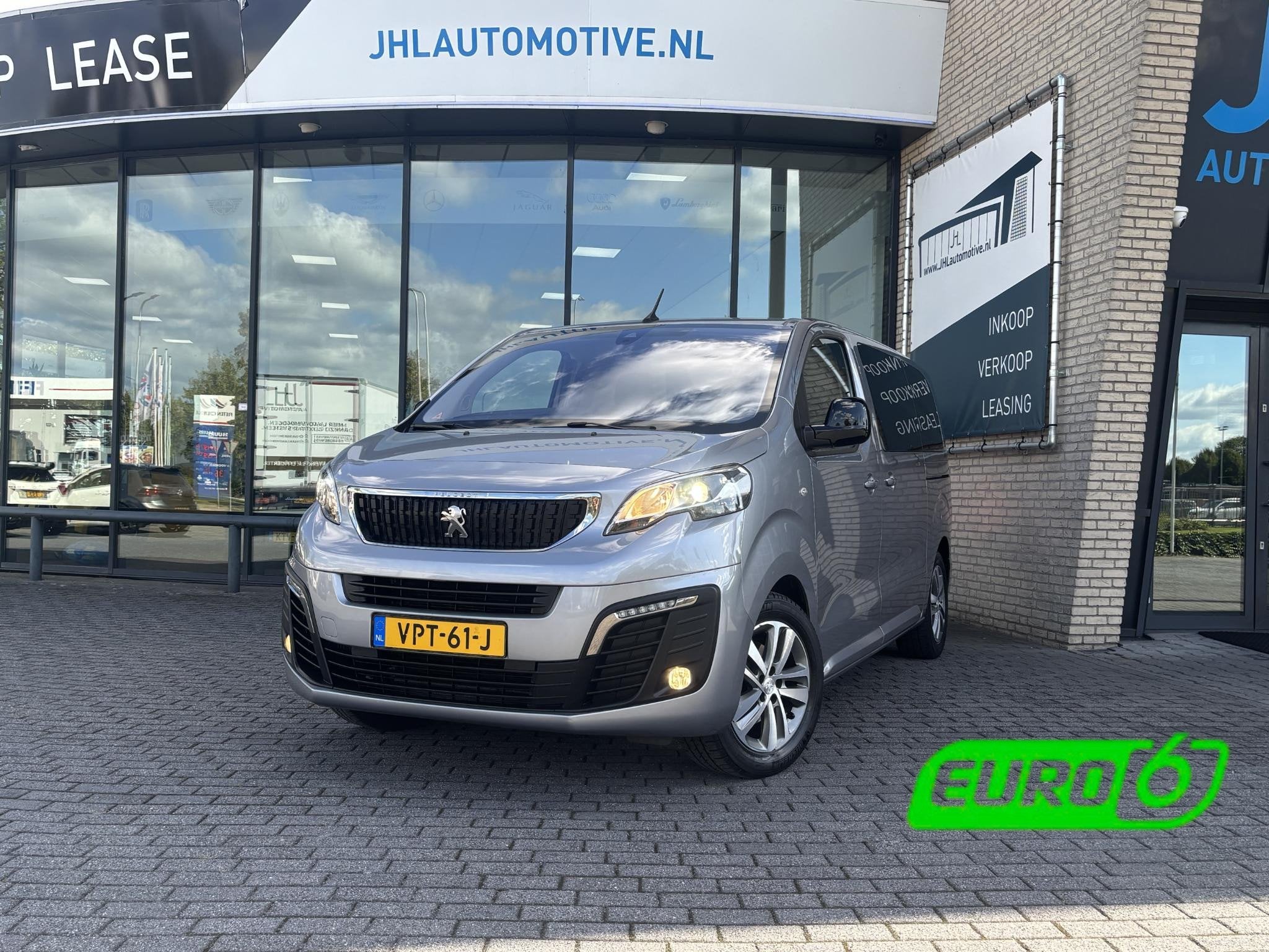 Peugeot Expert 2.0 BlueHDI*AUTOM*2XSCHUIF*NAVI*CAM*CRUISE*EC, Stof, Gebruikt, 4 cilinders, Xenon verlichting