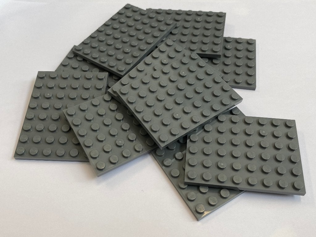 Partij 10x nieuwe 6x8 lego platen in diverse kleuren, Overige thema's, Lego, Nieuw, Ophalen of Verzenden