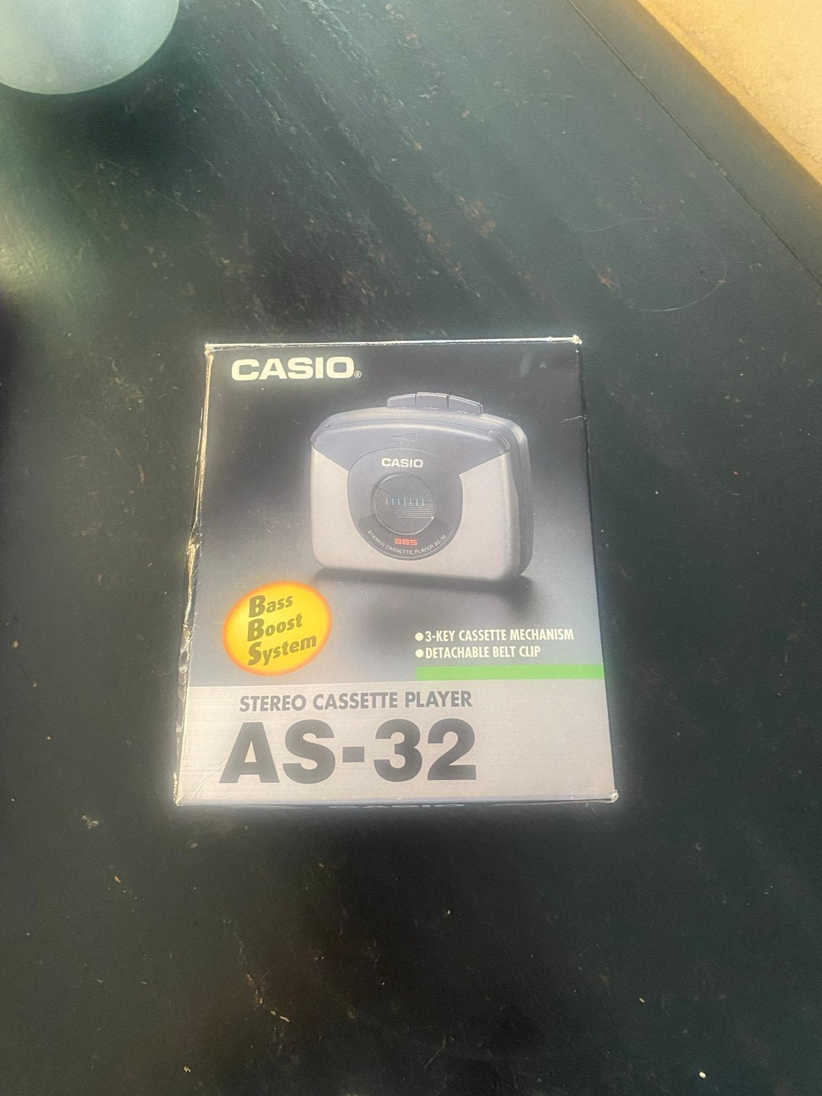 Casio AS-32 Stereo Cassette Speler met Bass Boost System, Audio, Tv en Foto, Walkmans, Discmans en Minidiscspelers, Ophalen of Verzenden