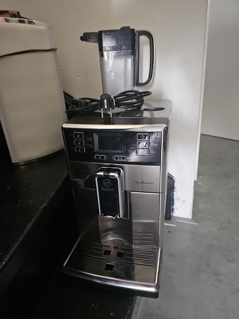 Saeco PicoBaristo Koffiemachine - Zo goed als nieuw, Witgoed en Apparatuur, Koffiezetapparaten, Ophalen, Koffiemachine, Koffiebonen