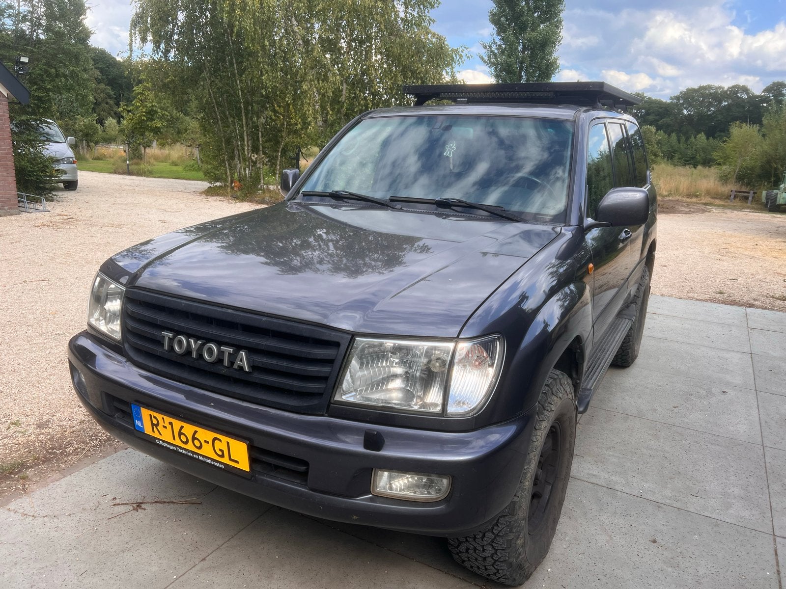 Toyota landcruiser 100 uit 2003, Auto's, Automaat, 4164 cc, Leder, Diesel