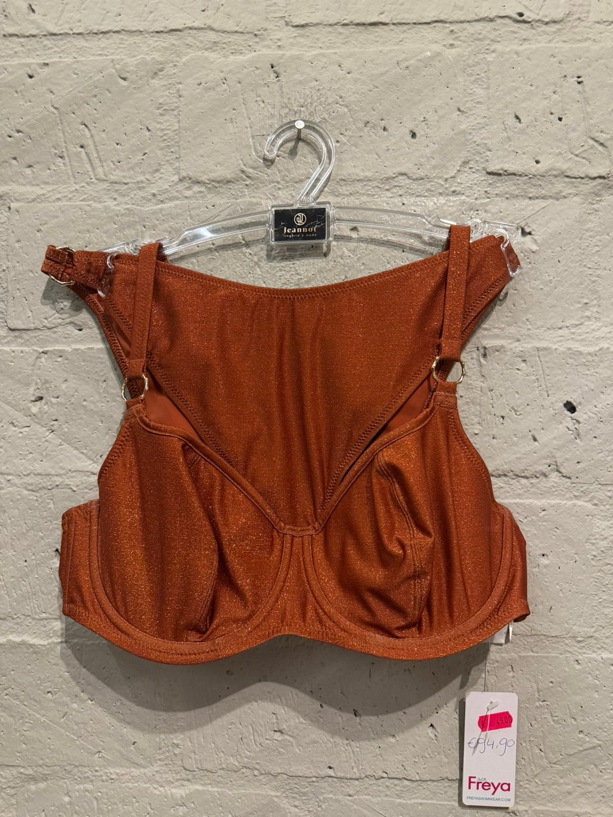 Freya bikini 38/ 75E slip 38 NIEUW!! Nu €45, Ophalen of Verzenden, Nieuw, Bruin, Bikini