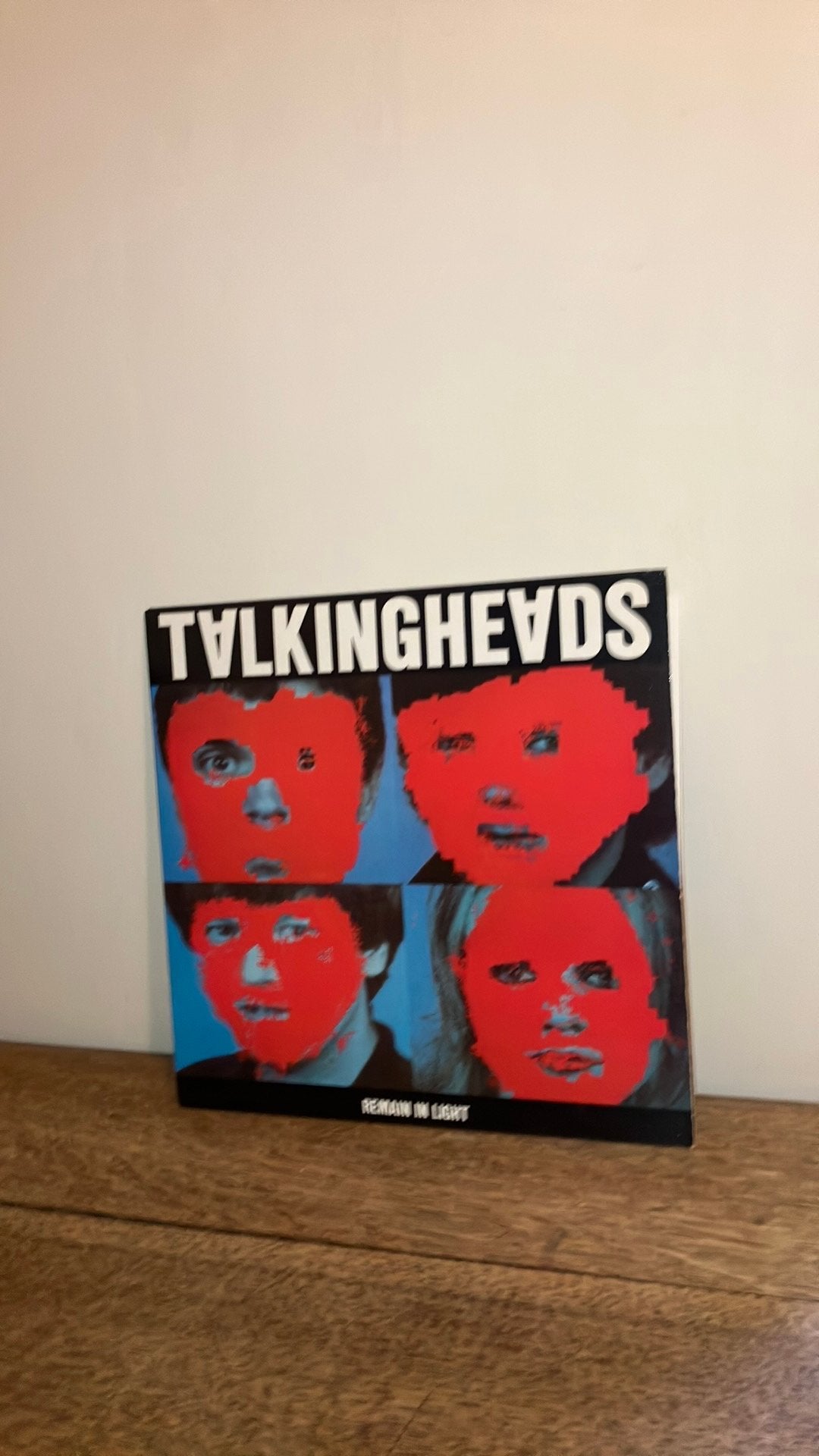 Talking heads remain  in light lp, LP, Gebruikt, New wave, Ophalen of Verzenden