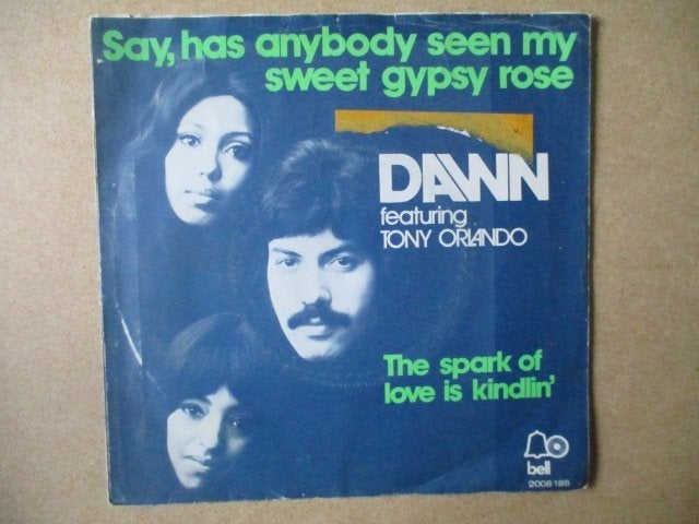 s1749 dawn - say has anybody seen my sweet gypsy rose, Ophalen, Gebruikt, 7 inch, Overige genres