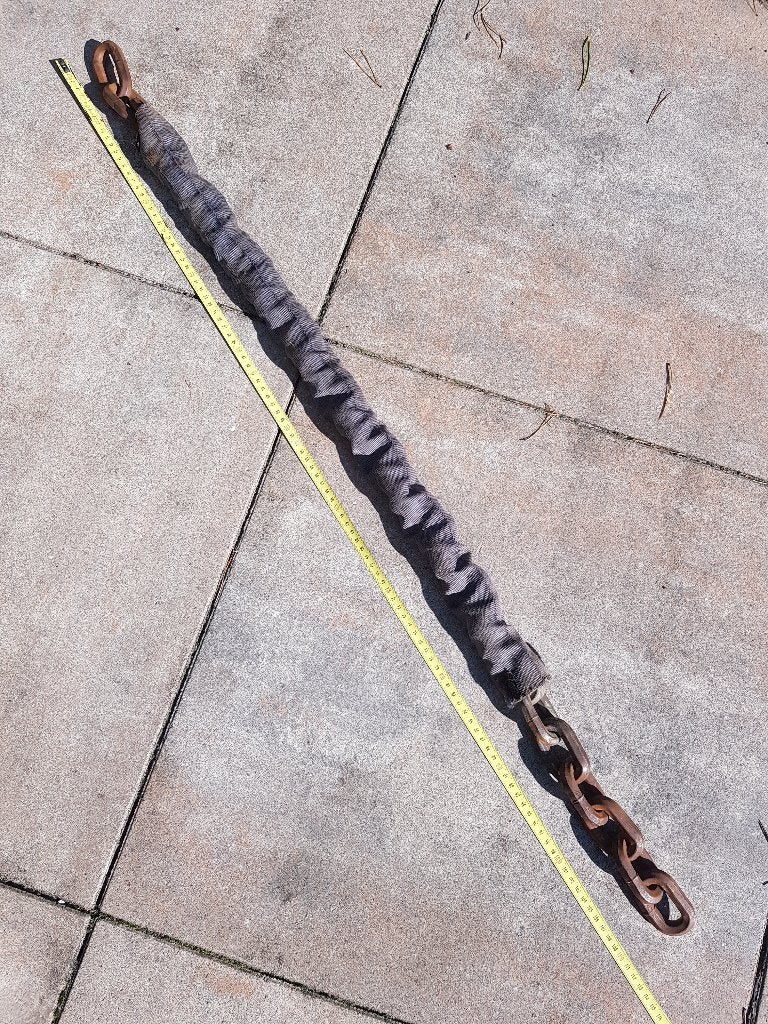 Zware ketting ruim 110 cm lang, Ophalen of Verzenden, Gebruikt