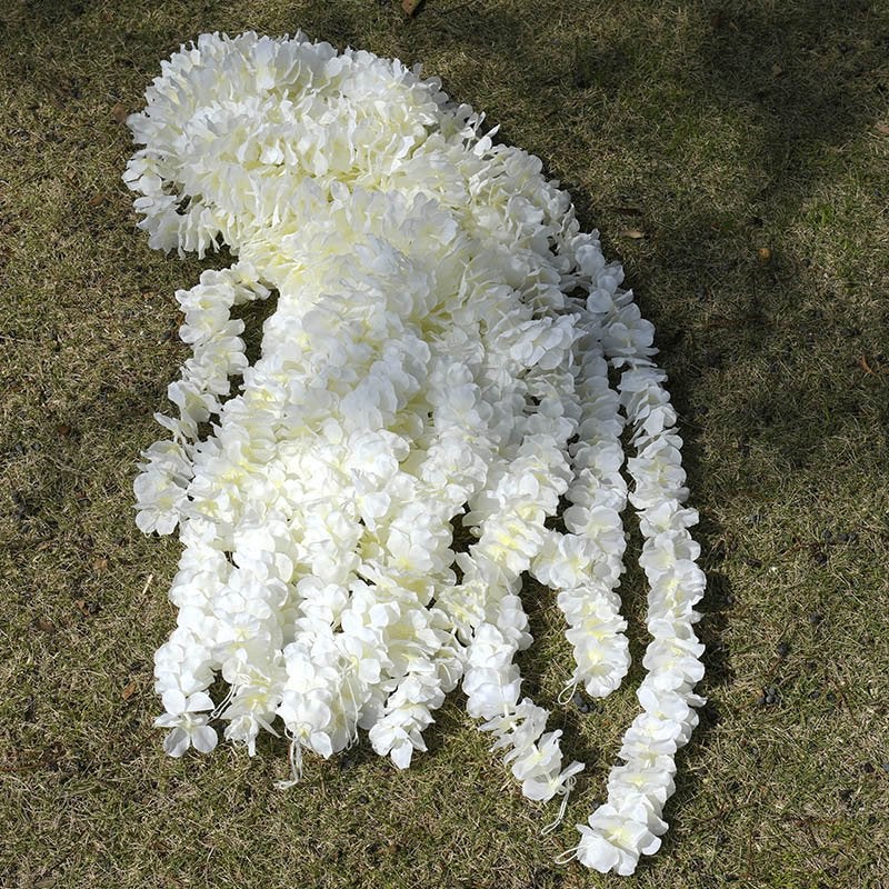 10x Witte Orchidee Kunst Slinger / Kunstplant Nep Plant, Huis en Inrichting, Woonaccessoires | Kunstplanten en Kunstbloemen, Verzenden