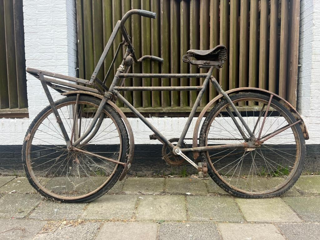 EMPO transportfiets, Fietsen en Brommers, Fietsen | Oldtimers, 59 cm of meer, Ophalen, Empo, Jaren '50