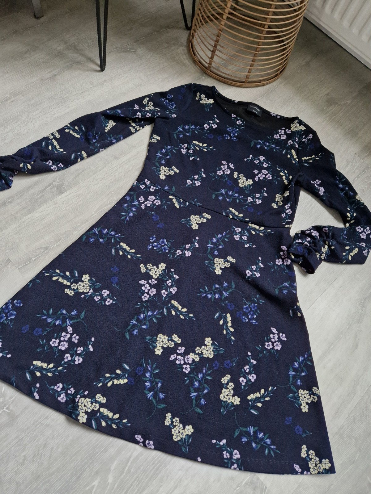 Yessica C&A Fit & Flare Jurk - Maat 38, Maat 38/40 (M), Blauw, Ophalen of Verzenden, Zo goed als nieuw