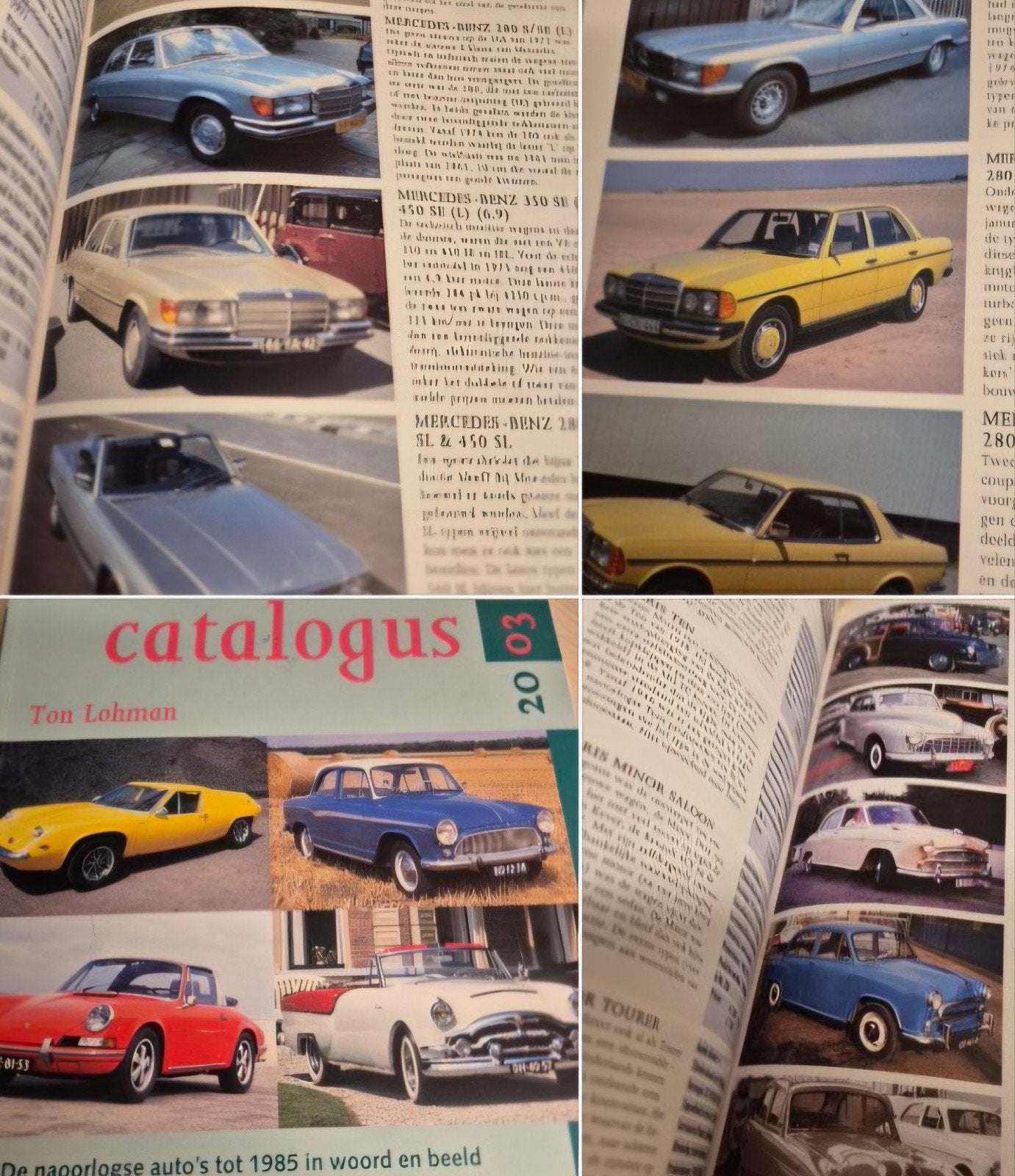 2003Nederlands oldtimer catalogus dikke uitgave kleurenfotos, Ophalen of Verzenden, Zo goed als nieuw, BMW