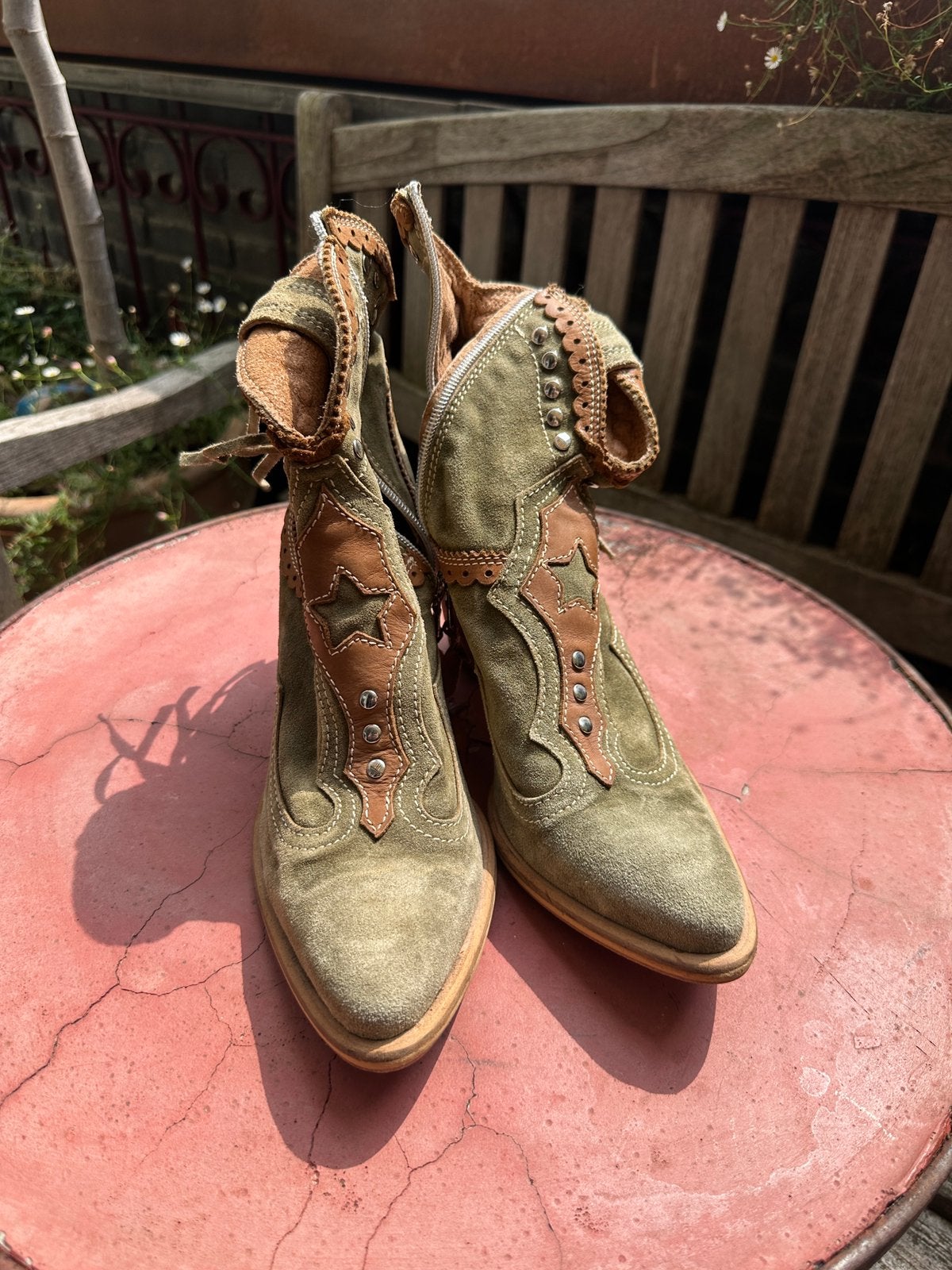 El Vaquero cowboylaarzen maat 41 zgan, Kleding | Dames, Schoenen, Ophalen of Verzenden, Zo goed als nieuw, Zwart, Hoge laarzen