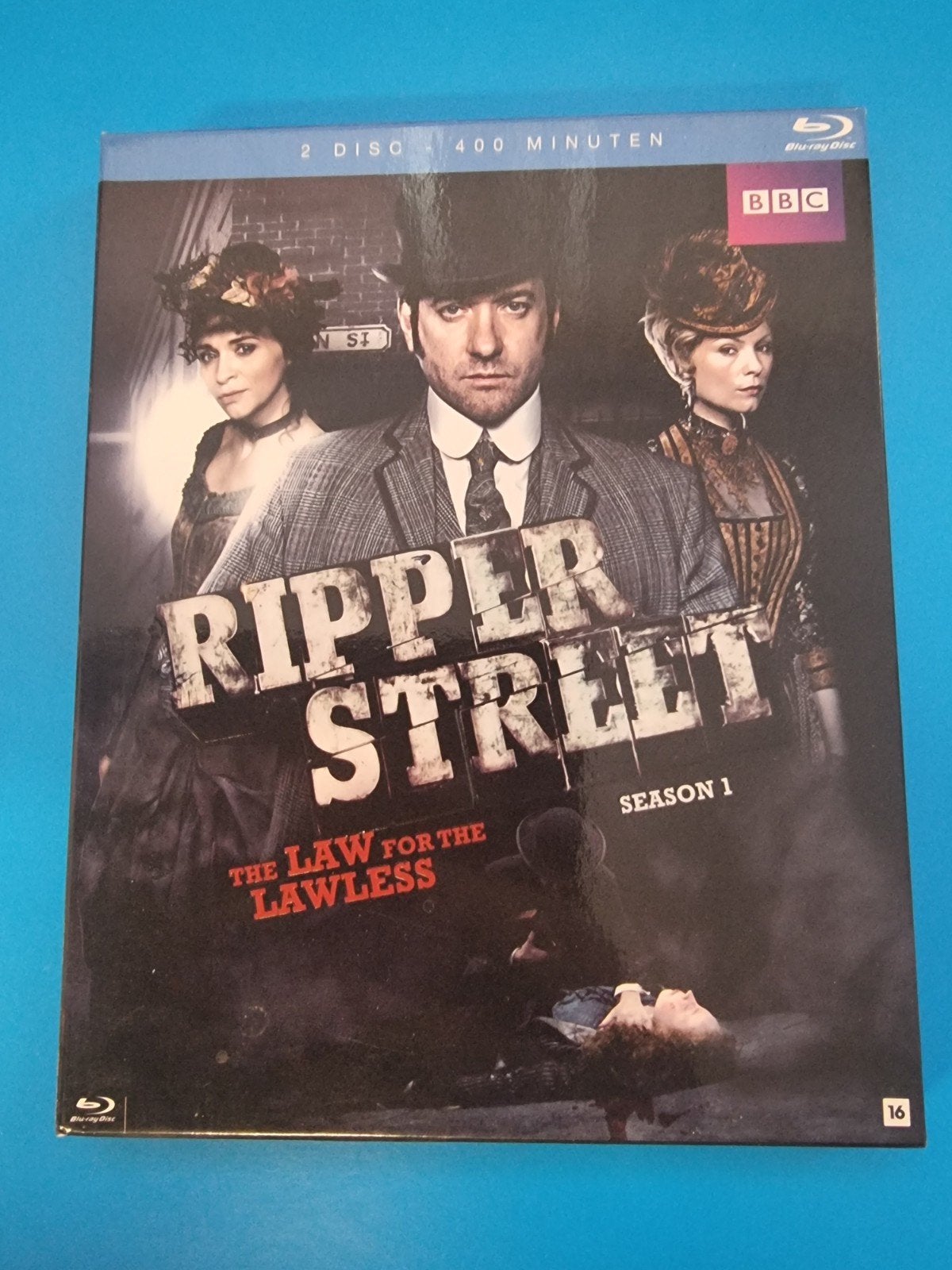 Ripper Street Seizoen 1 Blu-ray - Misdaad Drama BBC, Just Bridge, Vanaf 16 jaar, ., Nederlands