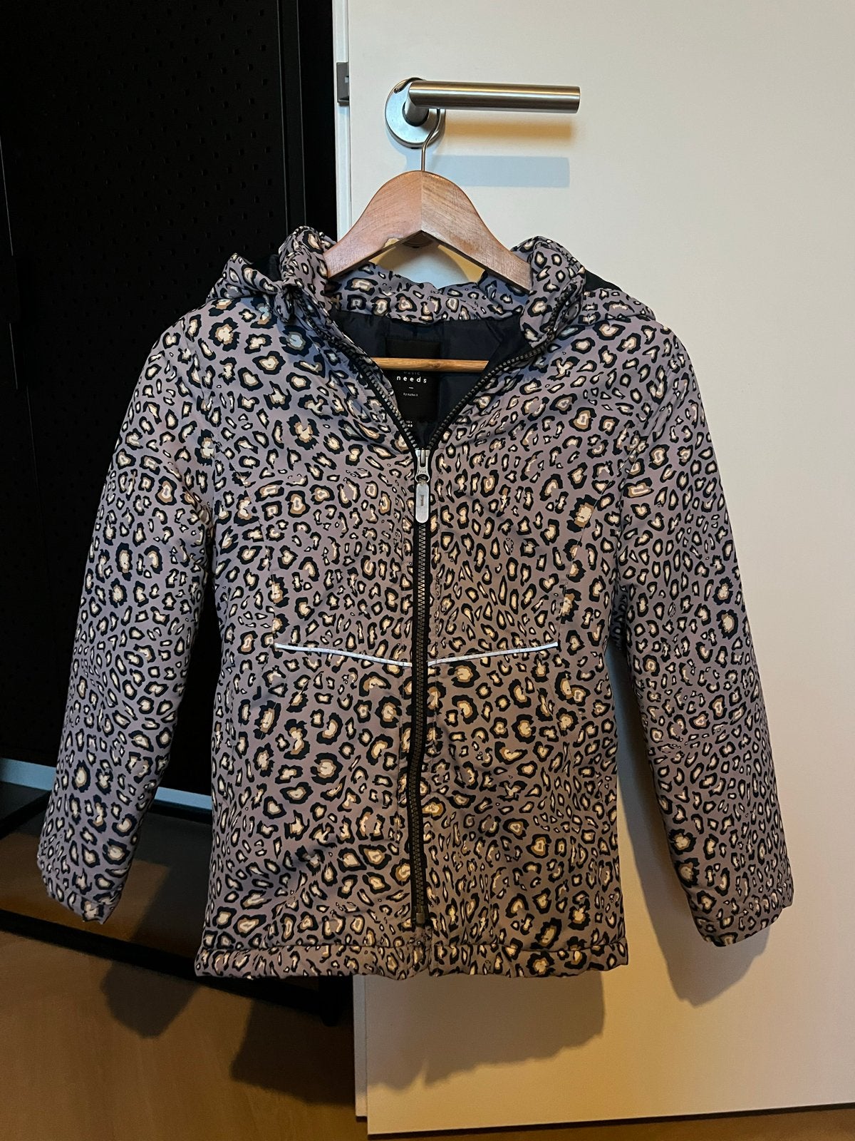 Name it meisjes winterjas maat 140 met afneembare capuchon, Kinderen en Baby's, Kinderkleding | Maat 140, Ophalen of Verzenden