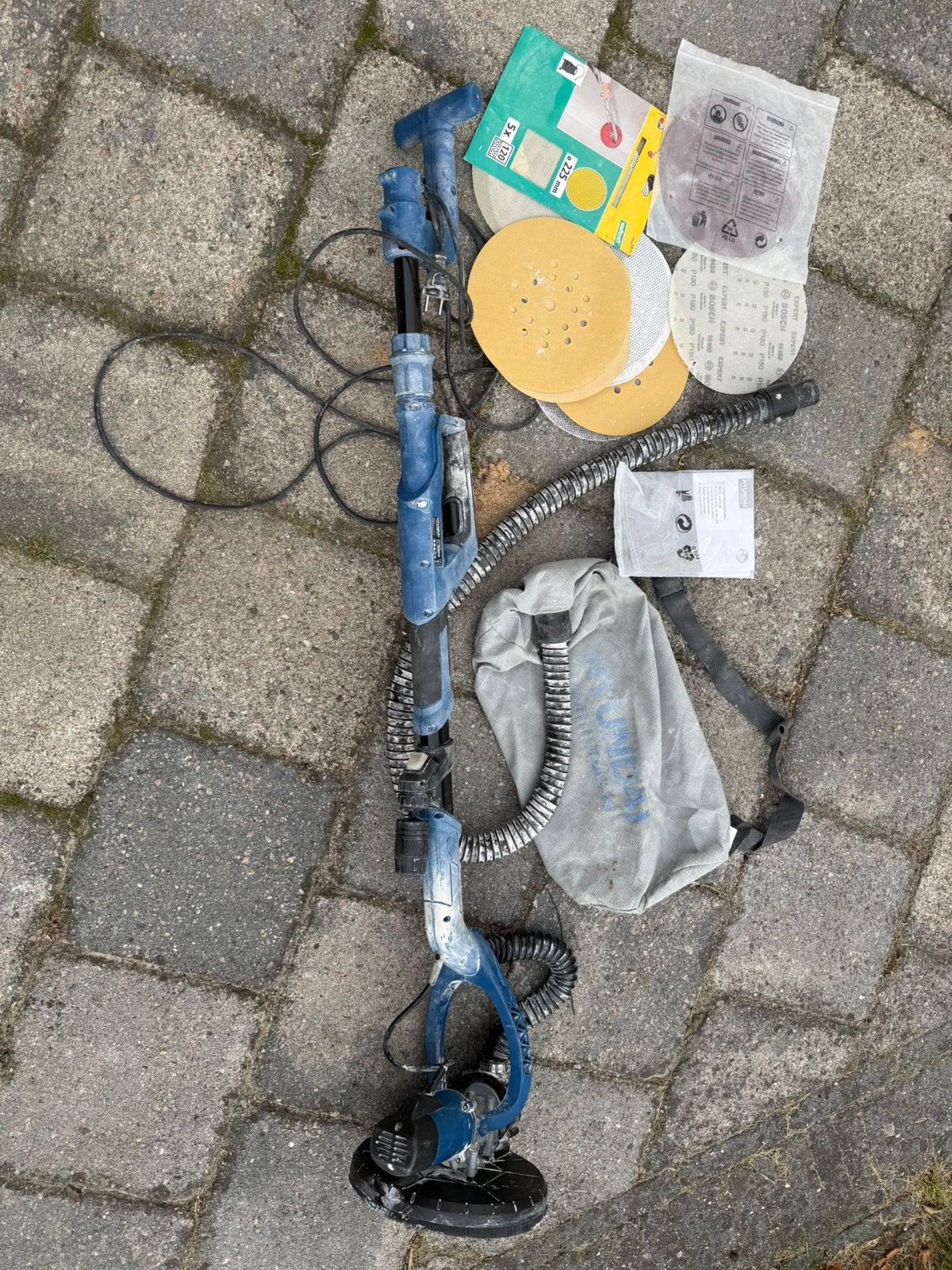 Hyundai Long Reach Schuurmachine 750w, Ophalen of Verzenden, Zo goed als nieuw, Minder dan 600 watt