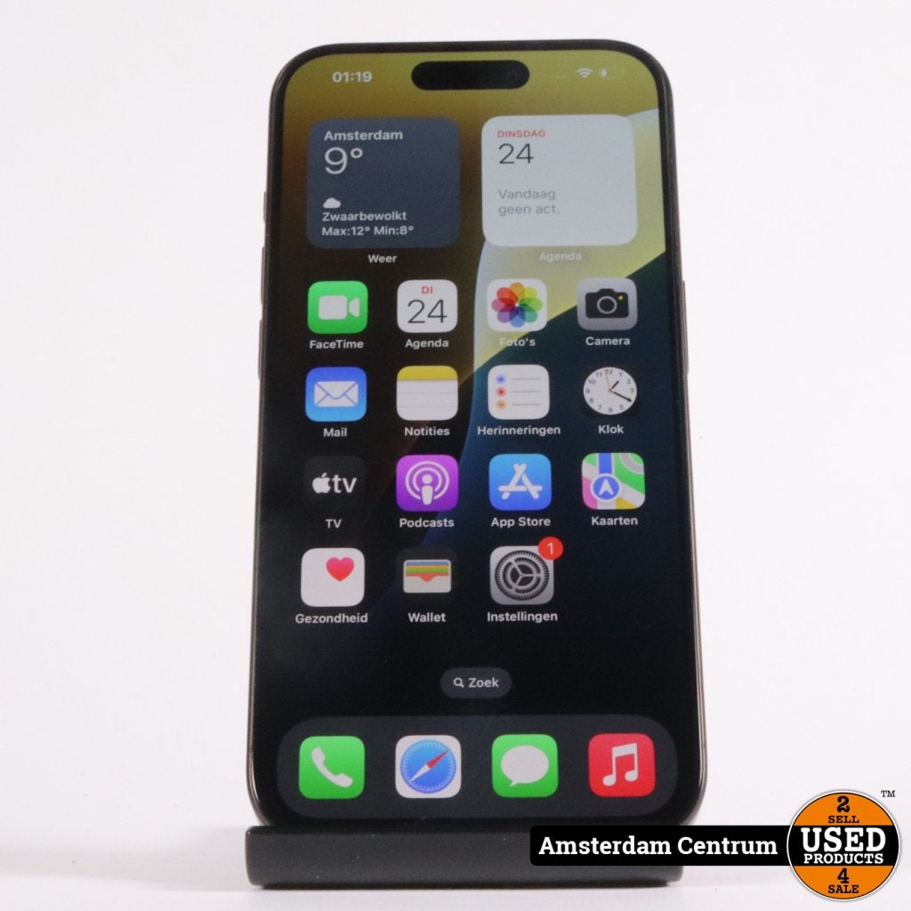 iPhone 15 Pro 128GB (88%)  - Nette staat, Apple, Gebruikt, Support@apple.com, One Apple Park Way
Cupertino, CA 95014
United States