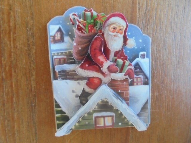 3d plaatje kerst 122, Ophalen of Verzenden, Nieuw, Kerst, Knipvel