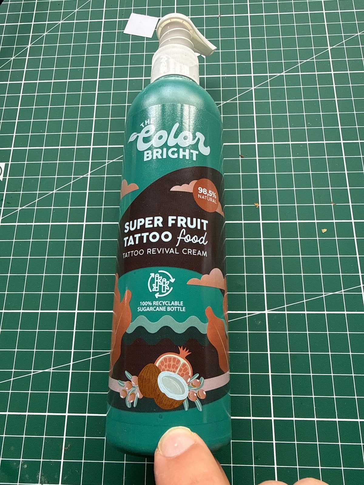 The Color Bright Super Fruit Tattoo Food - Tattoo Crème, Bodylotion, Crème of Olie, Nieuw, Ophalen of Verzenden, Nvt