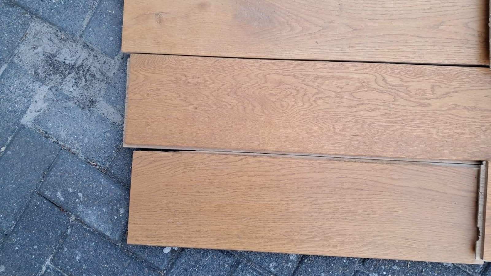 houten vloer, Ophalen, Gebruikt, Vloerdelen of -planken, 10 m² of meer