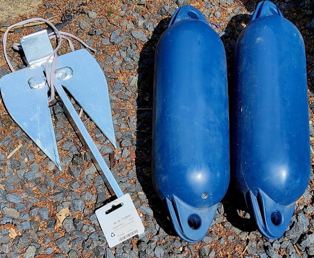 Nieuw stootwillen en anker voor boot, Watersport en Boten, Ophalen of Verzenden, Nieuw, Overige typen