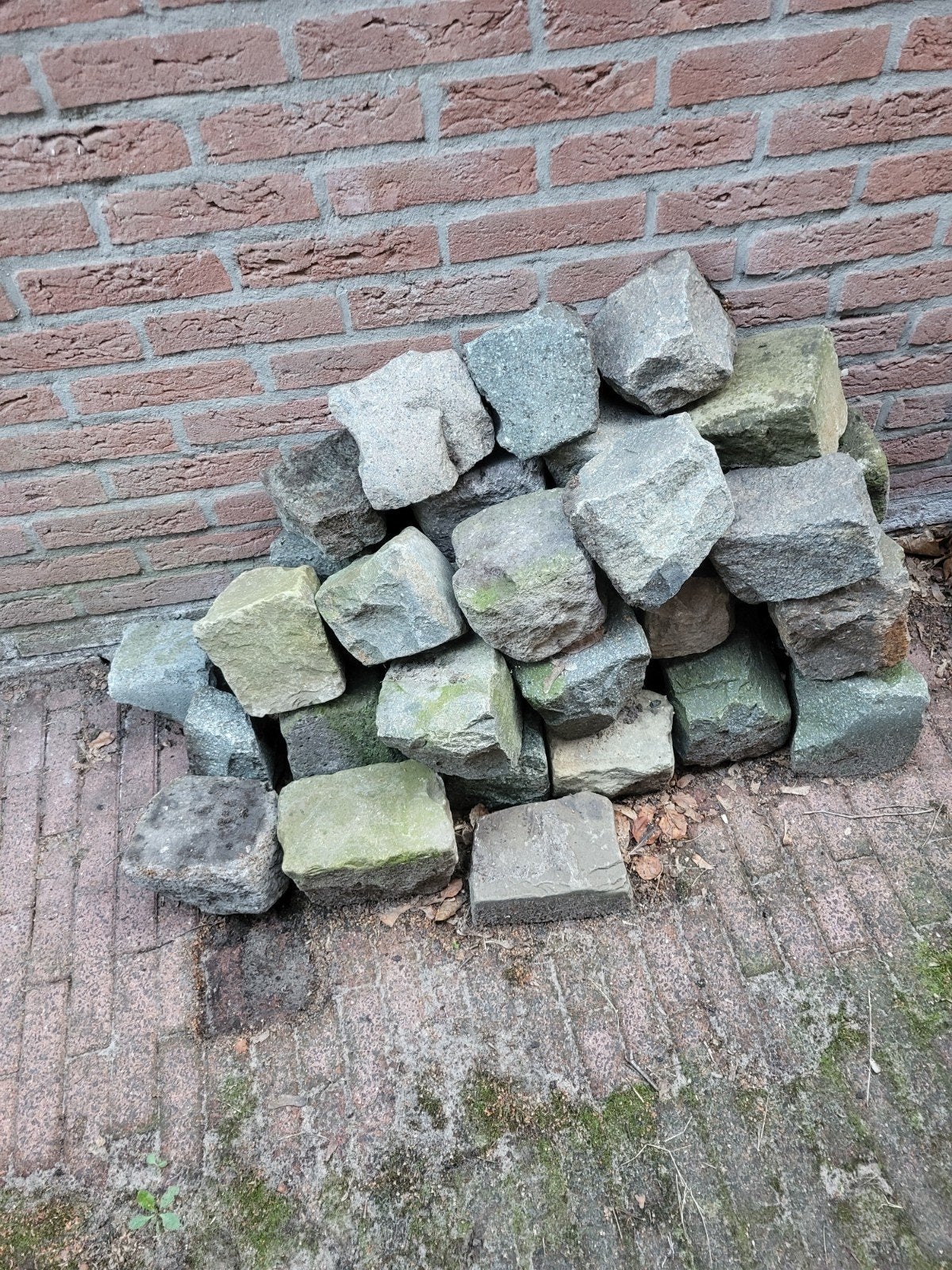 natuursteen blokken, Tuin en Terras, Grind, Keien en Split, Ophalen, Grijs, Graniet, Overige typen