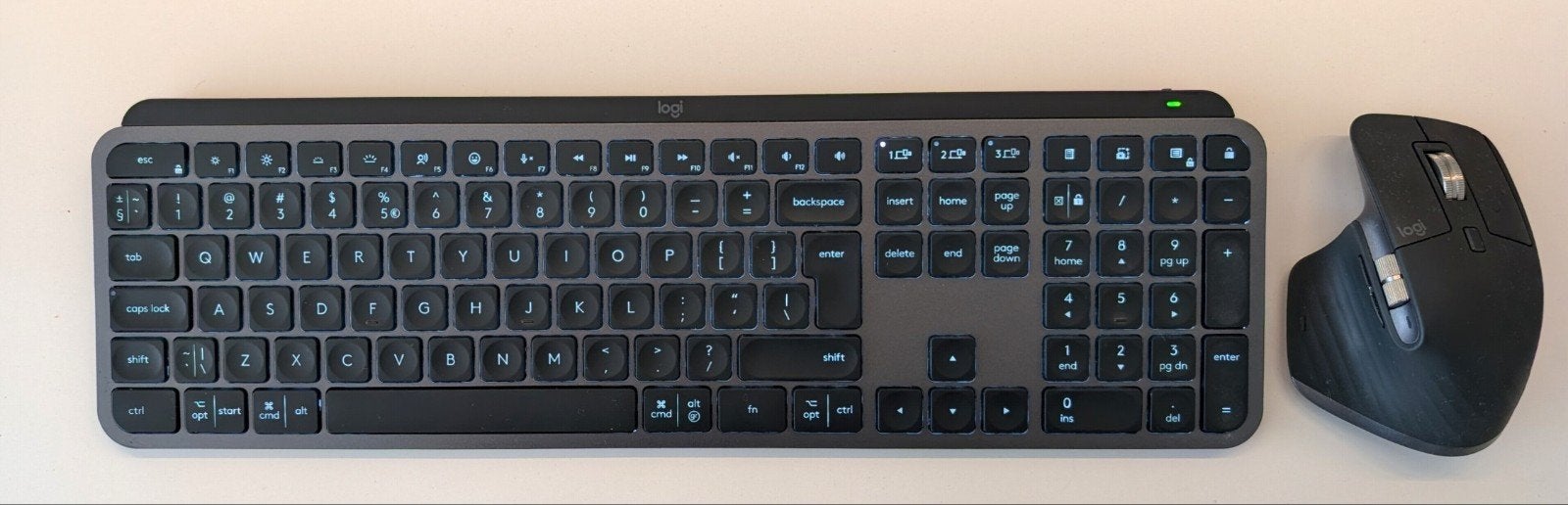 Logitech MX Keys S & MX Master 3S Set (Win/Mac), Computers en Software, Toetsenbord en muis-set, Logitech, Ophalen of Verzenden