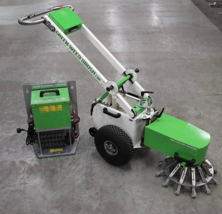 Green Weed Brush - Elektrische Onkruidborstelmachine, Ophalen, Zo goed als nieuw