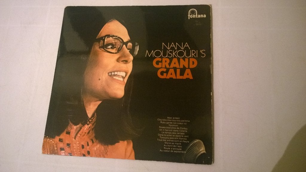 Nana mouskouri ‎– nana mouskouris grand gala, Cd's en Dvd's, Ophalen, LP, Gebruikt, Pop